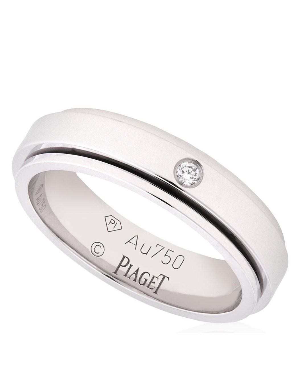Piaget Metallic 18K Possession Wedding Diamond Ring
