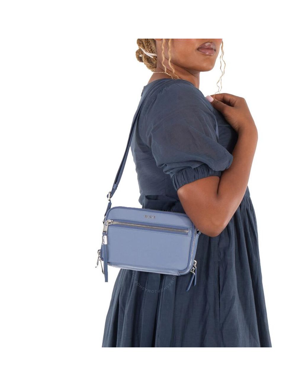 Tumi Voyageur Langley Crossbody in Blue | Lyst