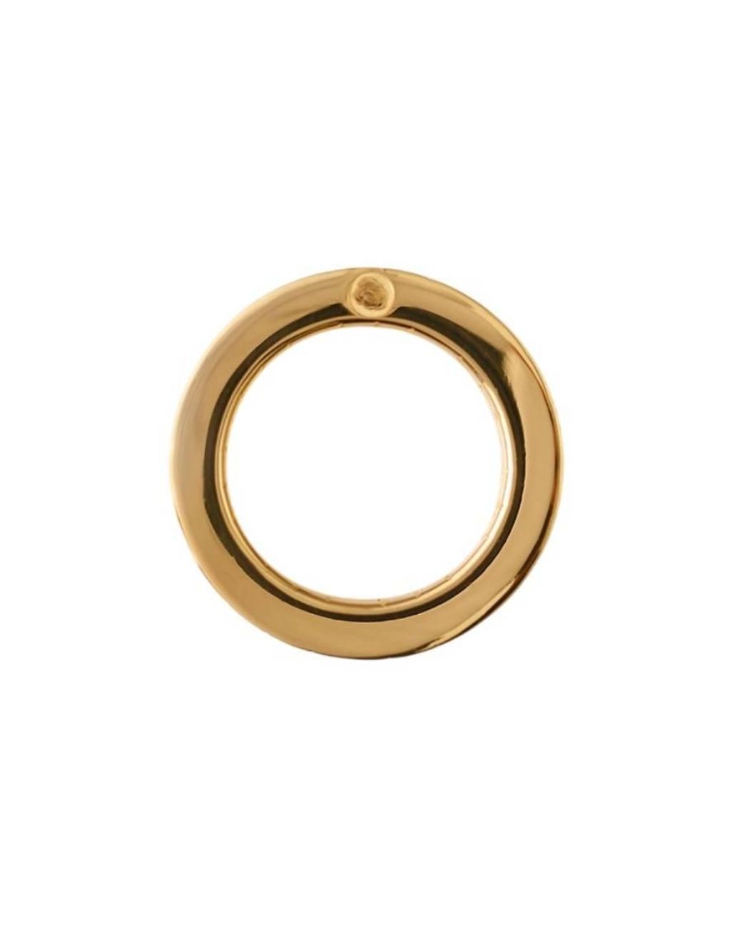 Burberry Metallic Plated Rose Monogram Ring for men