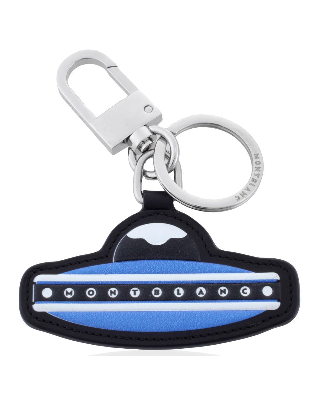 Montblanc Blue Meisterstuck Soft Grain Key Fob