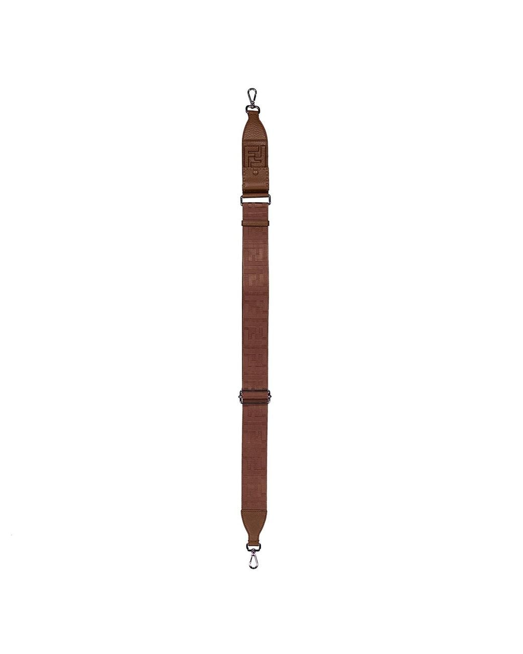 Fendi Brown Adjustable Shoulder Strap for men