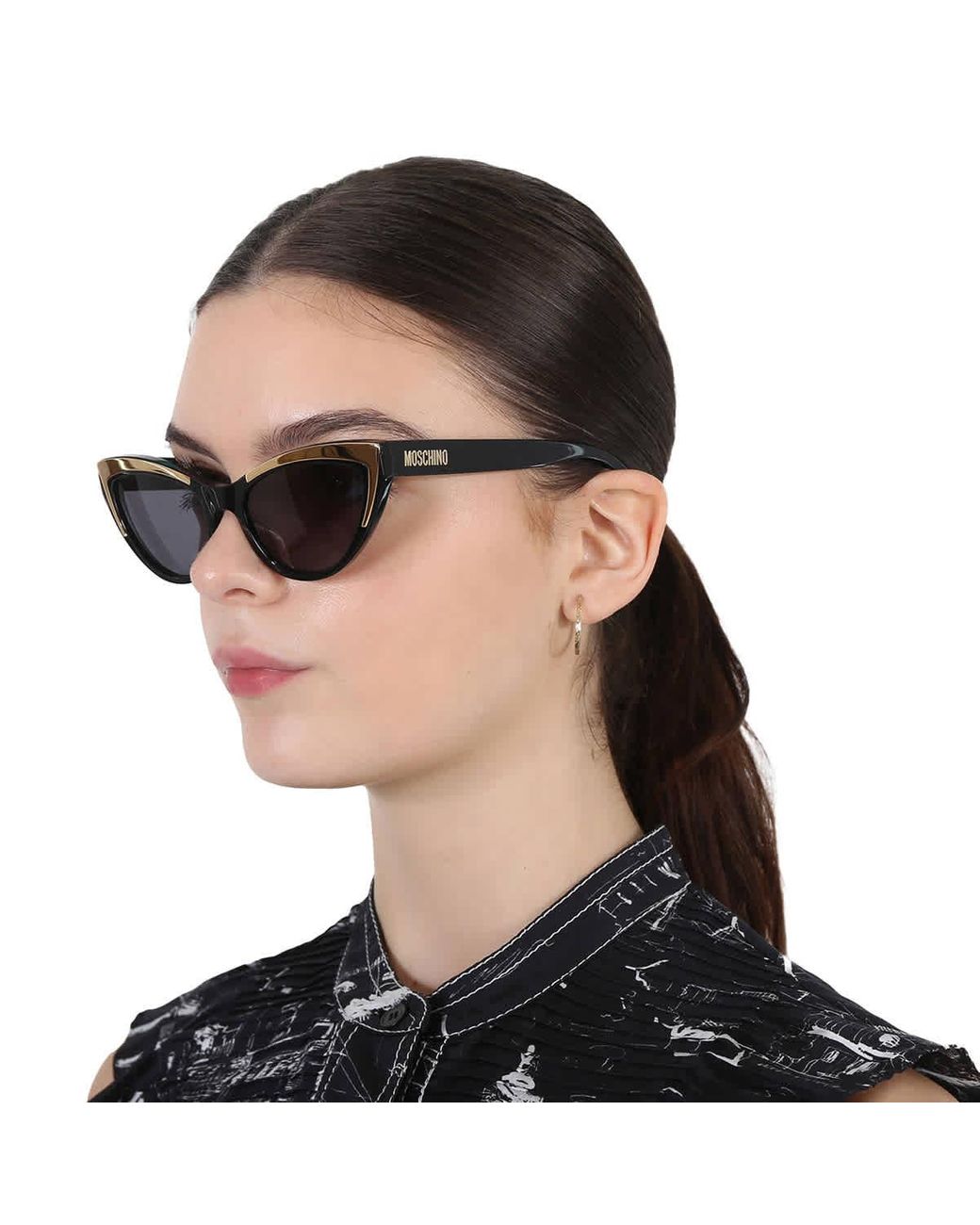 Moschino fashion cat-eye sunglasses