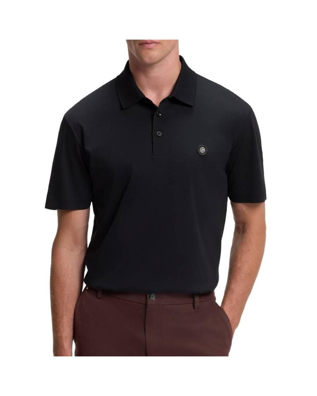 Boss Black C-Parris Double B Monogram Polo Shirt for men