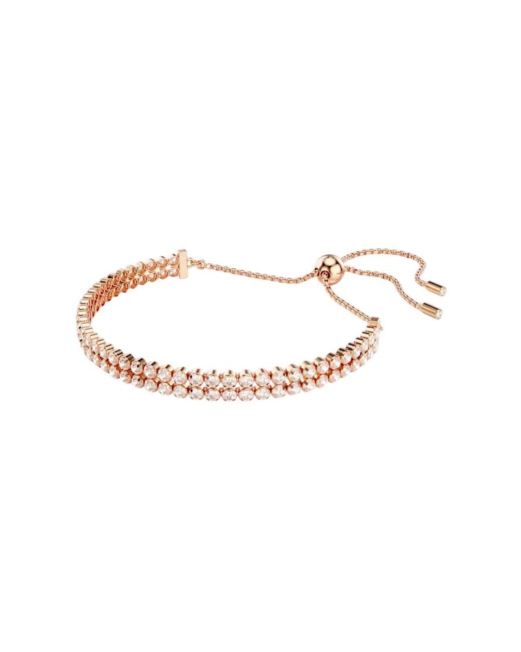 Swarovski Metallic Matrix Tennis Bracelet for men