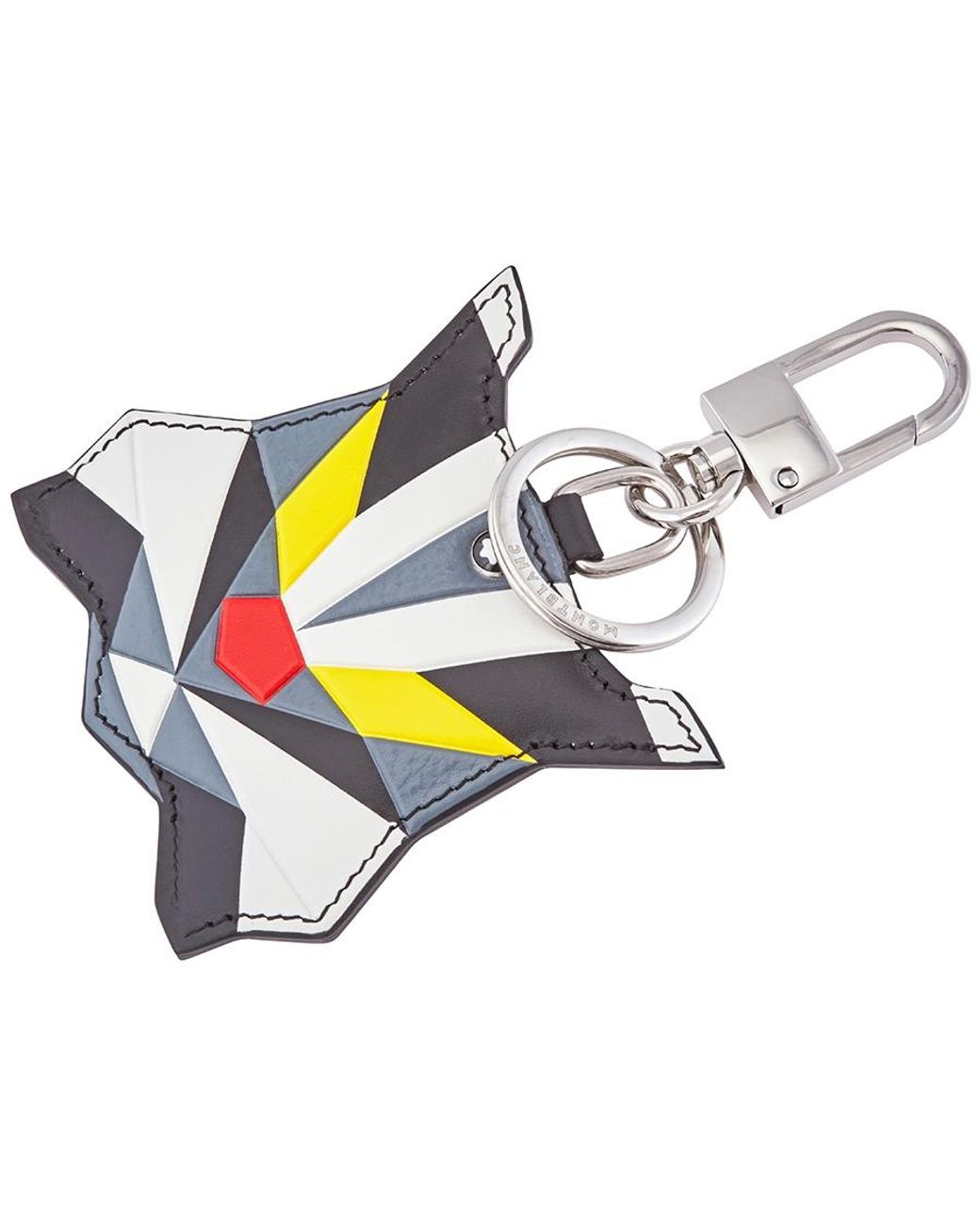 Montblanc Metallic Meisterstuck Soft Grain Key Fob Lynx