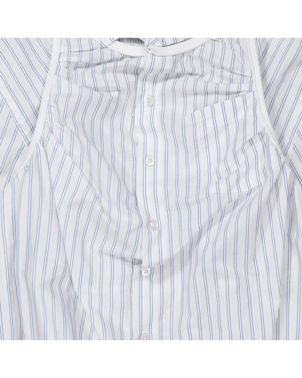 Maison Margiela White Relaxed Fit Cotton Shirt, Brand Size 38 (Us