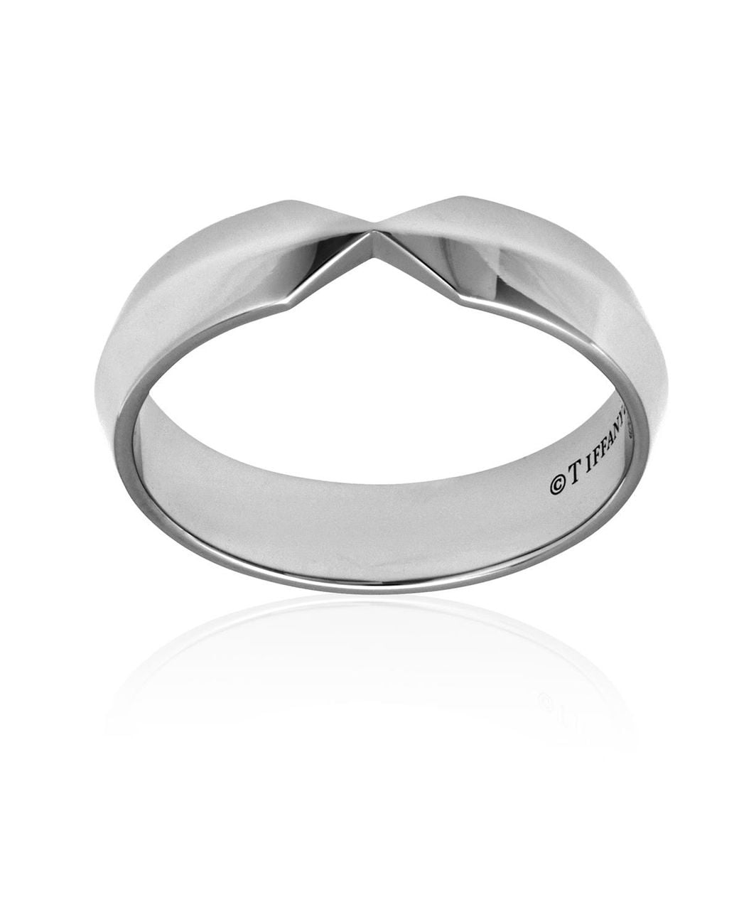 Tiffany & Co Metallic Nesting Wide Band Ring