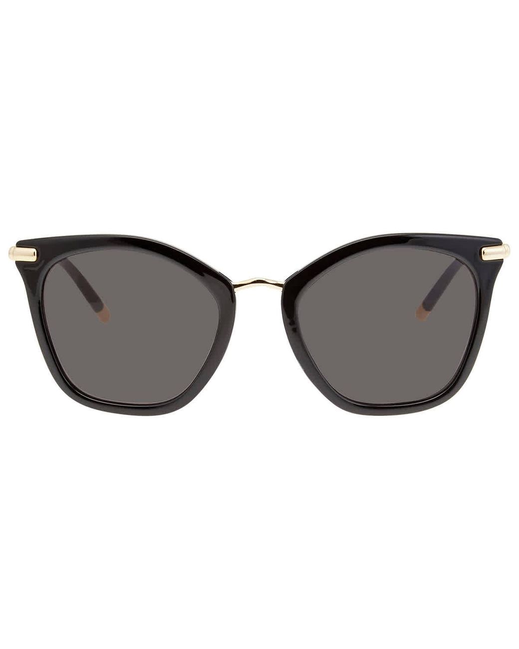 Calvin Klein Grey Cat Eye Sunglasses Lyst