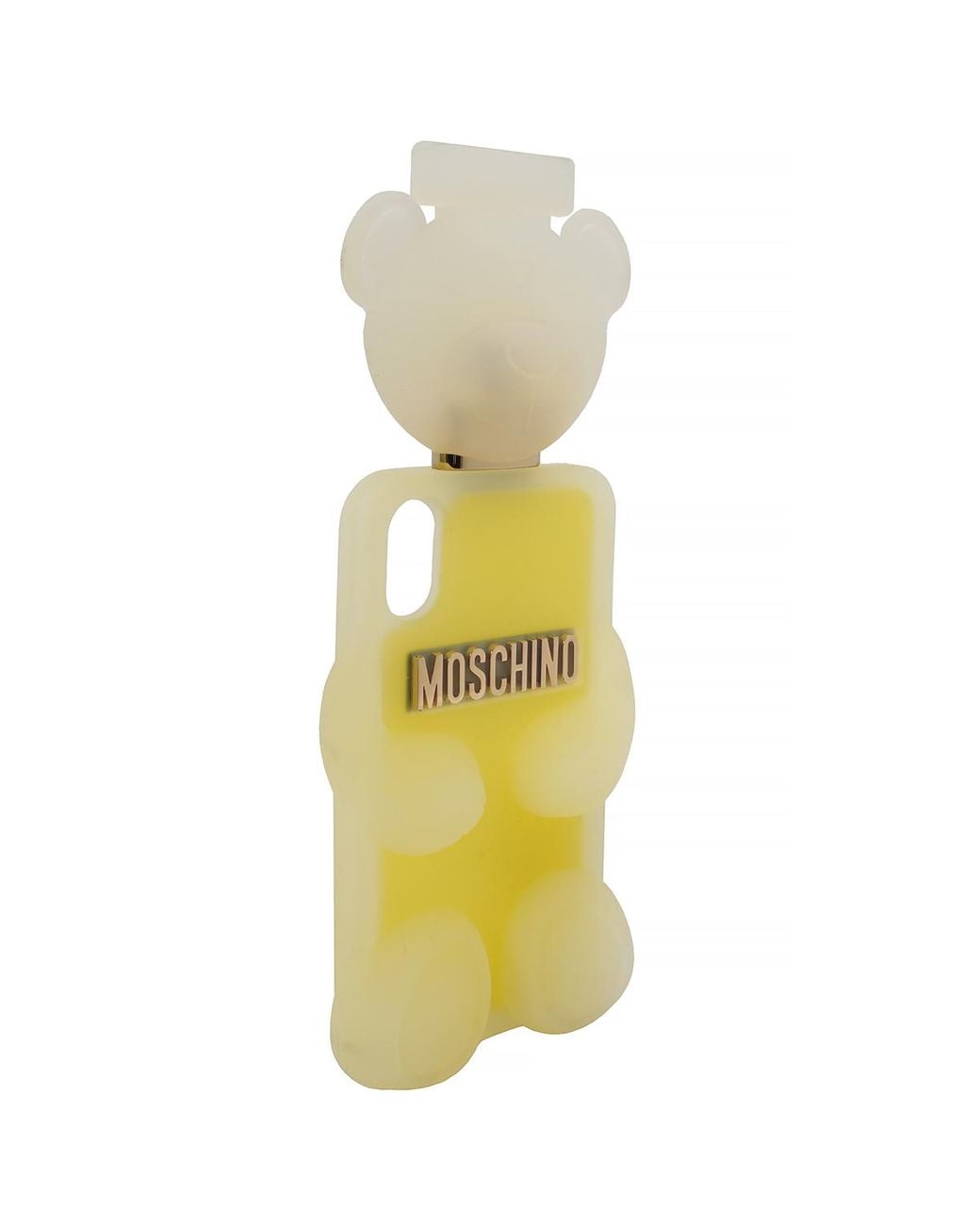 Moschino Yellow Mchino Clear Teddy Bear Iphone X/xs Case