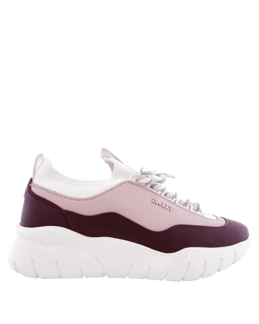 Bally Purple Bienne Bikki Leather Low-Top Sneakers, Brand Size 35 Us Size 4.5 for men