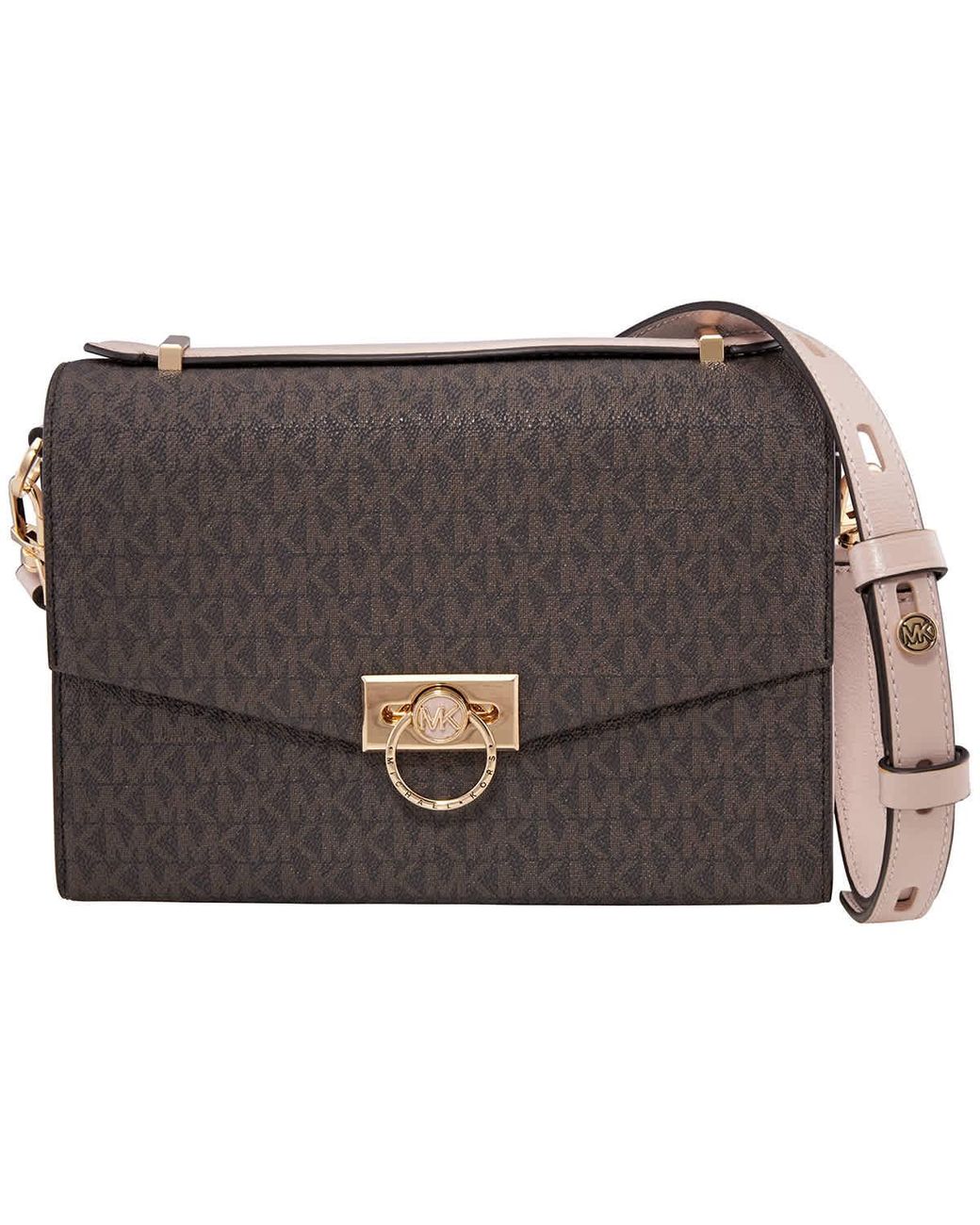 Michael Kors Hendrix Medium Logo Messenger Bag Lyst