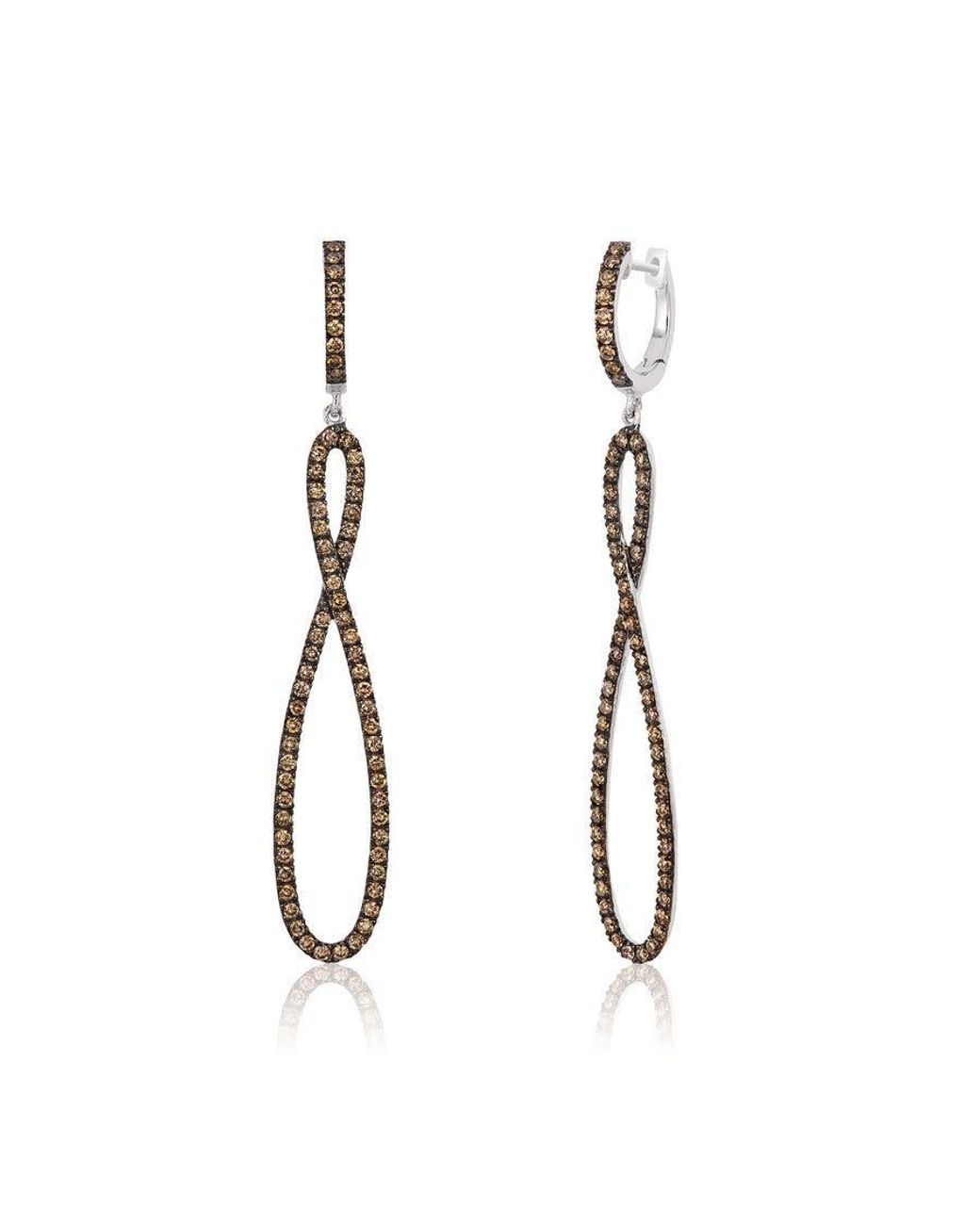 Le Vian Metallic Chocolate Diamonds Fashion Earrings for men