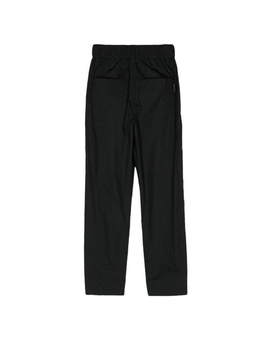 Brunello Cucinelli Black Relaxed Cotton Trousers, Brand Size 40 (Us for men