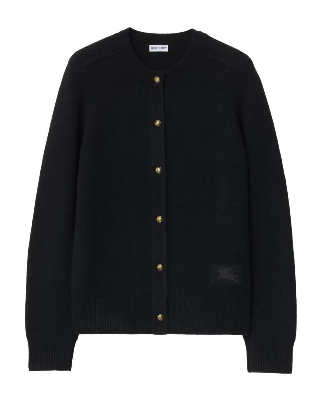 Burberry Black Cashmere Cardigan for men