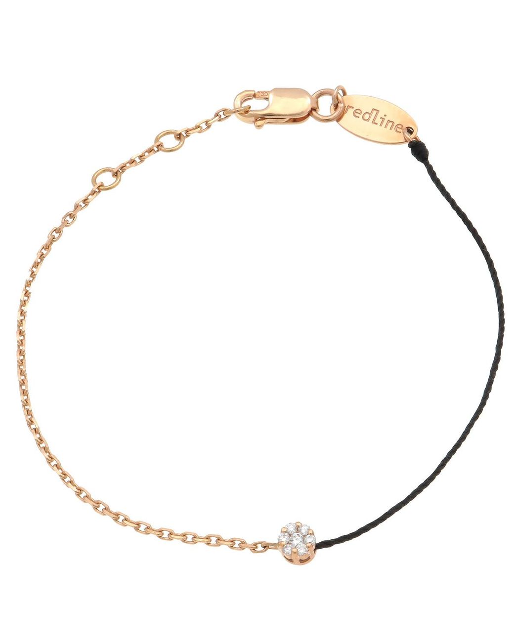RedLine Metallic The Half Chain String Of Love Bracelet for men