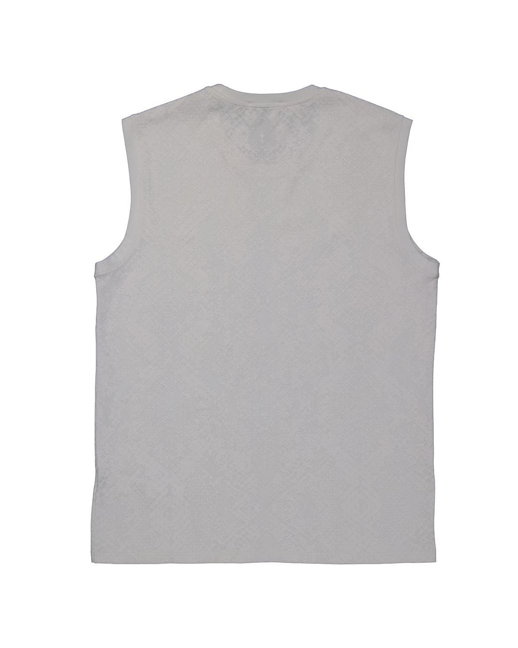 Roberto Cavalli Gray Rc Logo Print Sleeveless Shirt for men