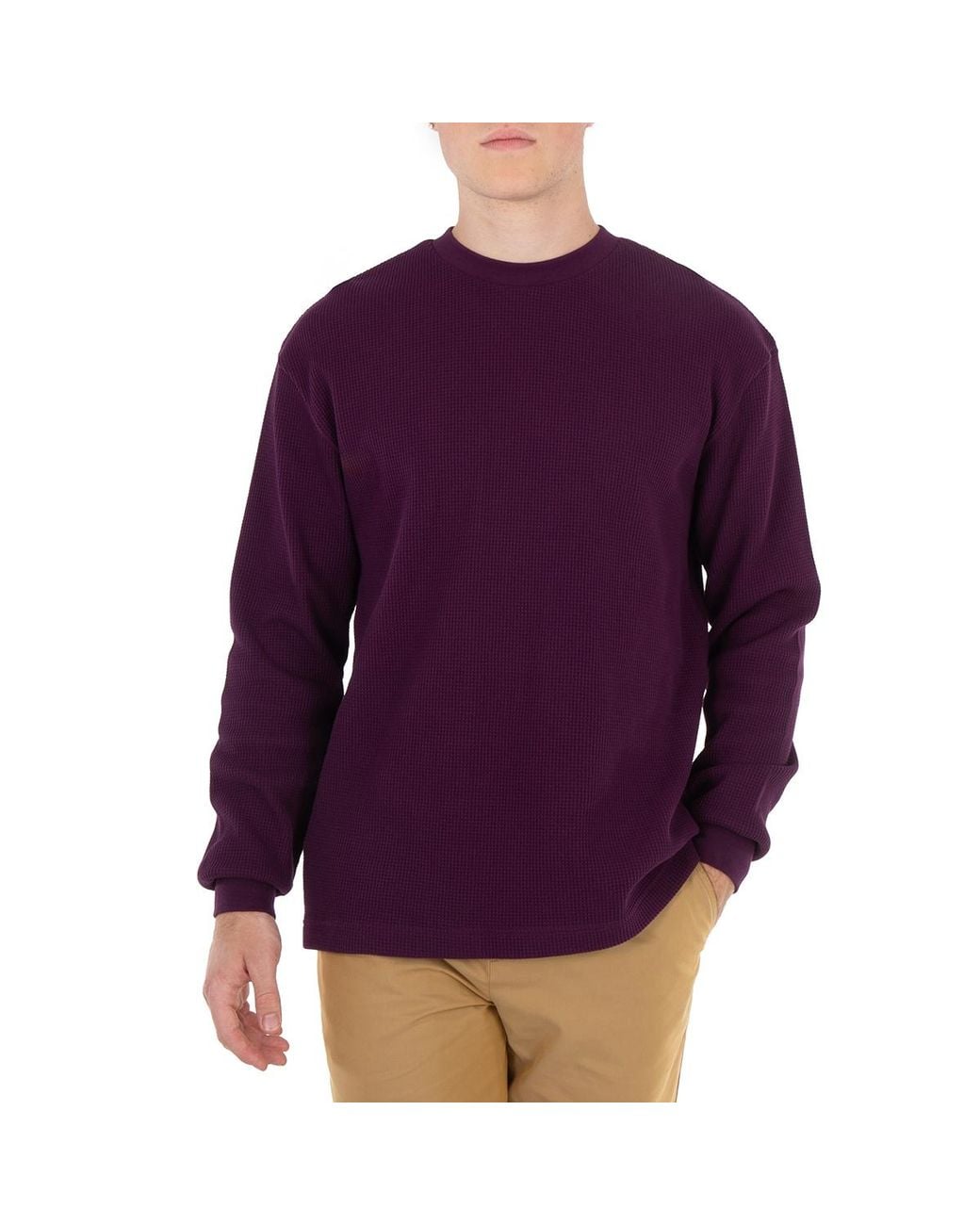 Burberry Purple Ekd Printed Cotton Sweatshirt for men