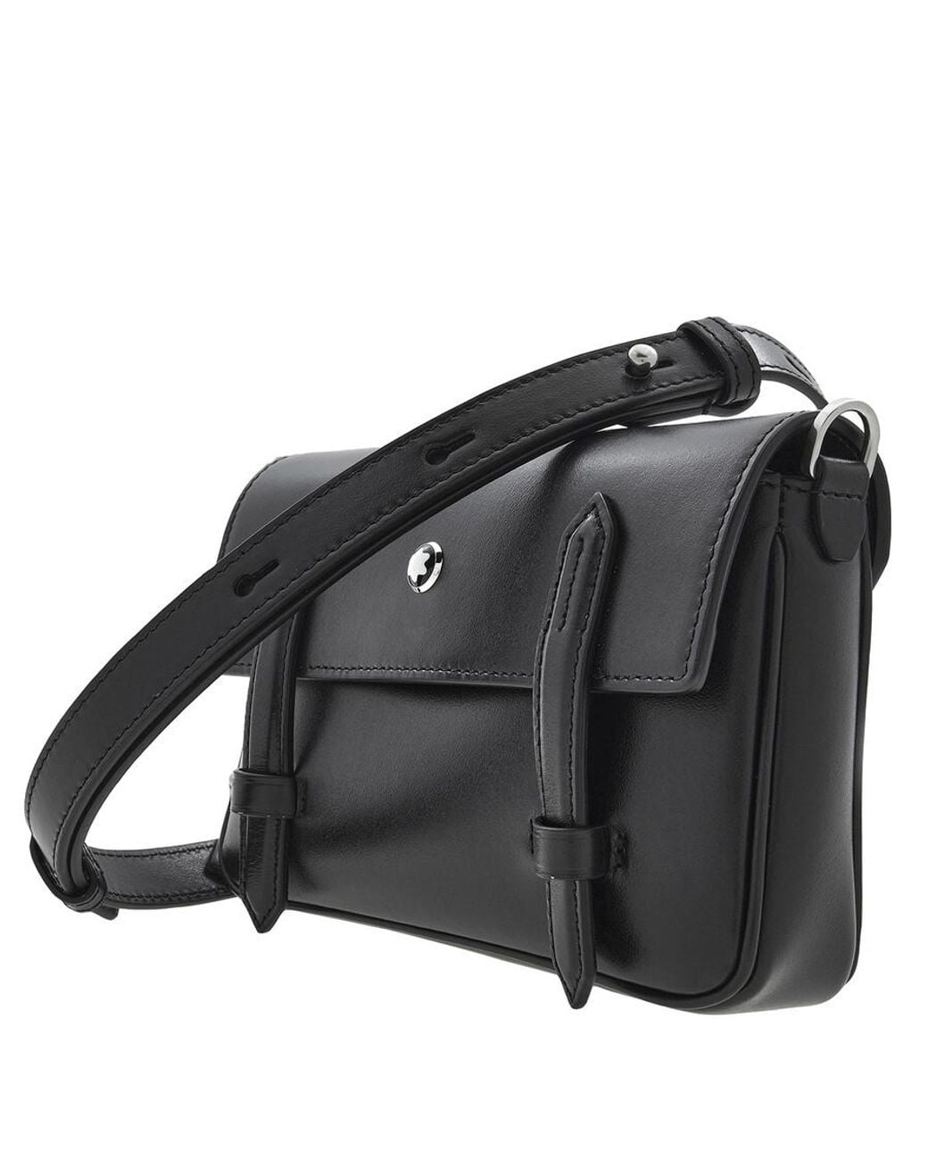 Montblanc Black Meisterstuck Mini Messenger Bag