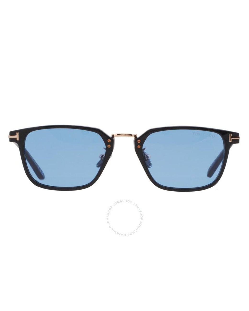 Tom Ford Square Sunglasses Ft1042-d 01v 52 in Blue for Men | Lyst