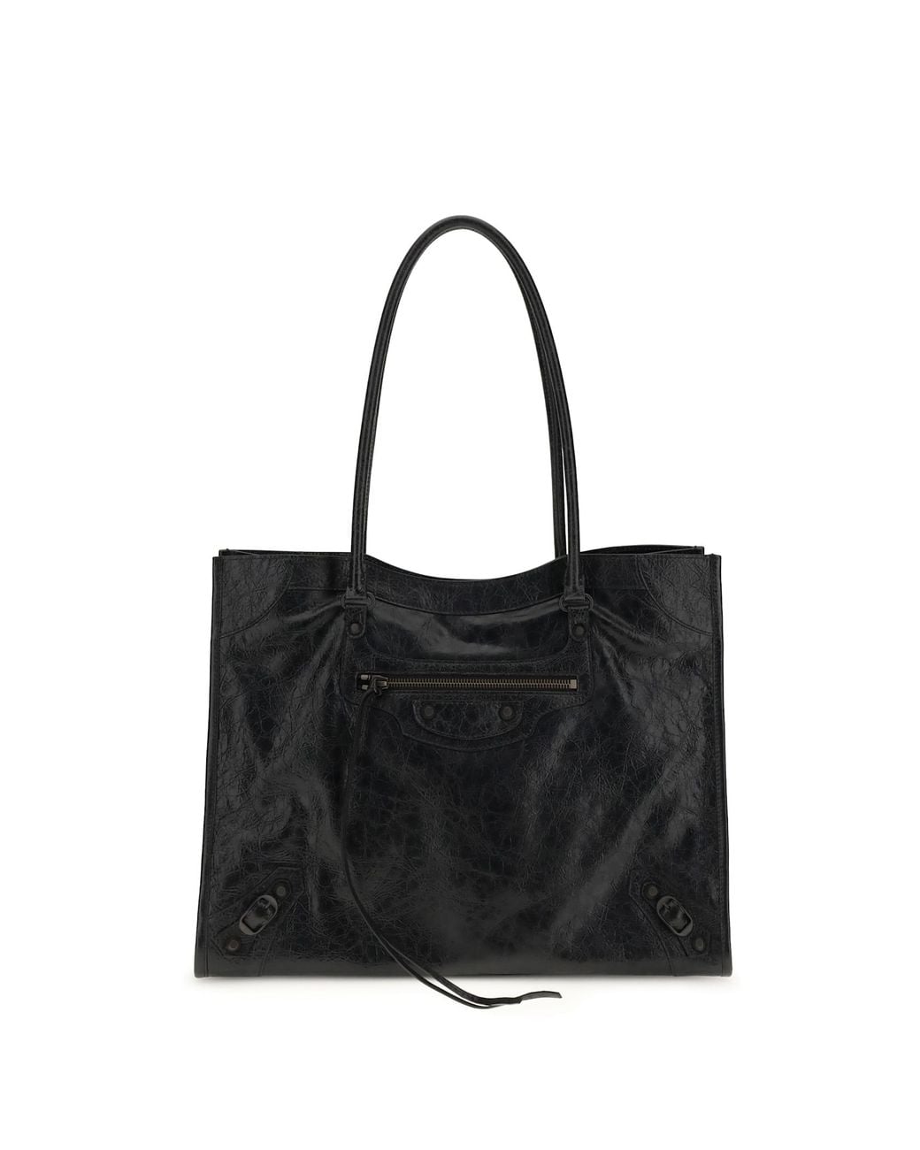 Balenciaga Black Le City Tote Bag for men