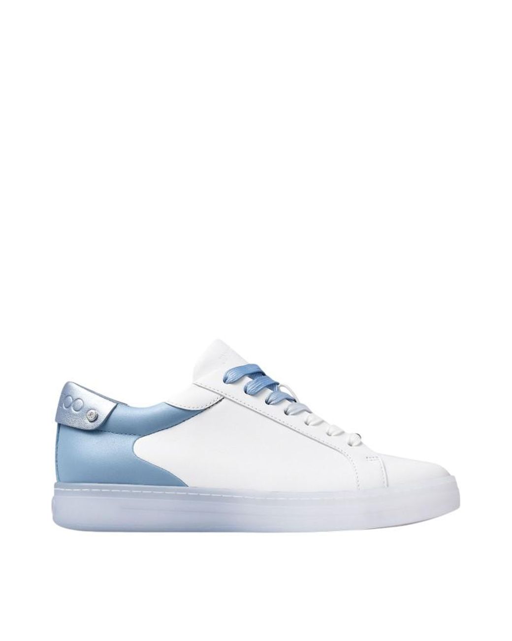 Jimmy Choo White Rome/F Low-Top Lace-Up Trainers for men