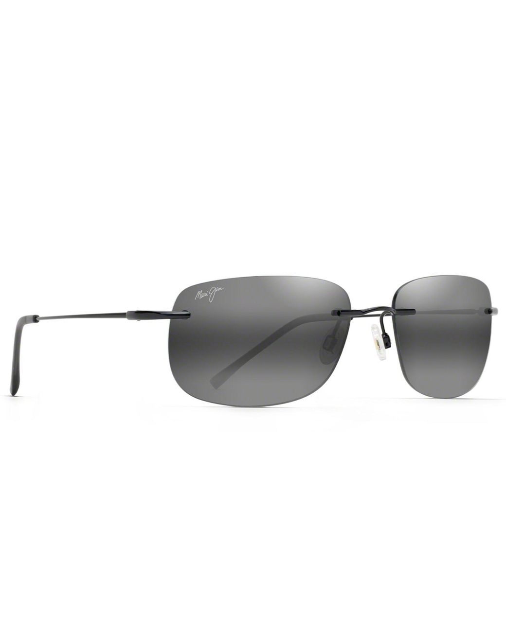 Maui Jim Ohai Neutral Grey Wrap Sunglasses in Black Lyst