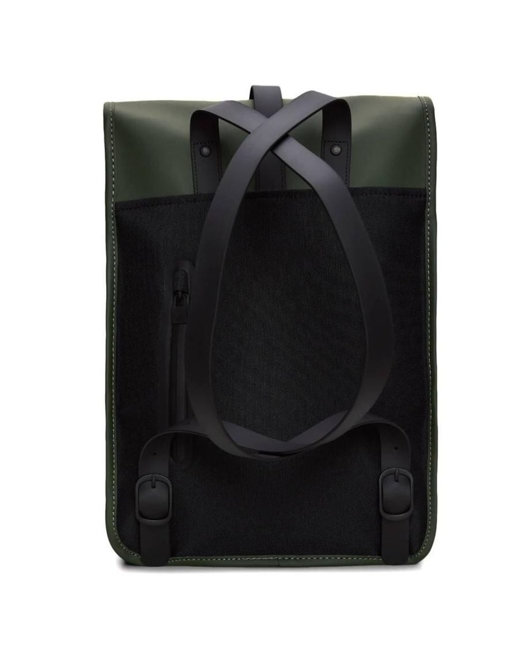 Rains Green Waterproof Mini Backpack for men