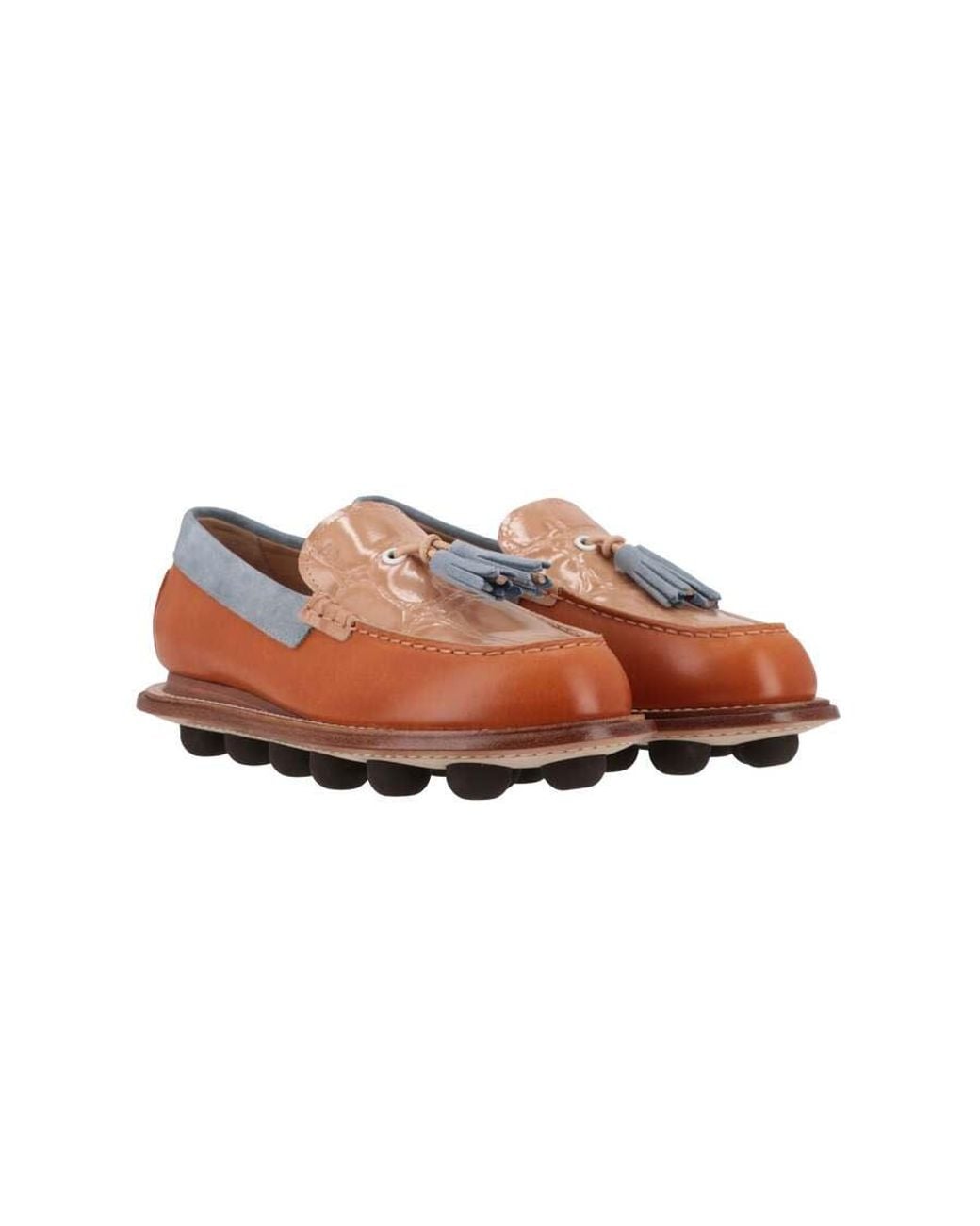 Tod's Brown Multicolored Loafer for men