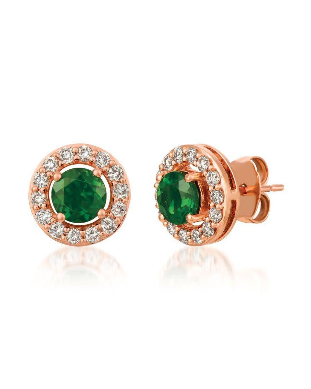 Le Vian Pink Ladies Pistachio Diopside Earrings Set for men