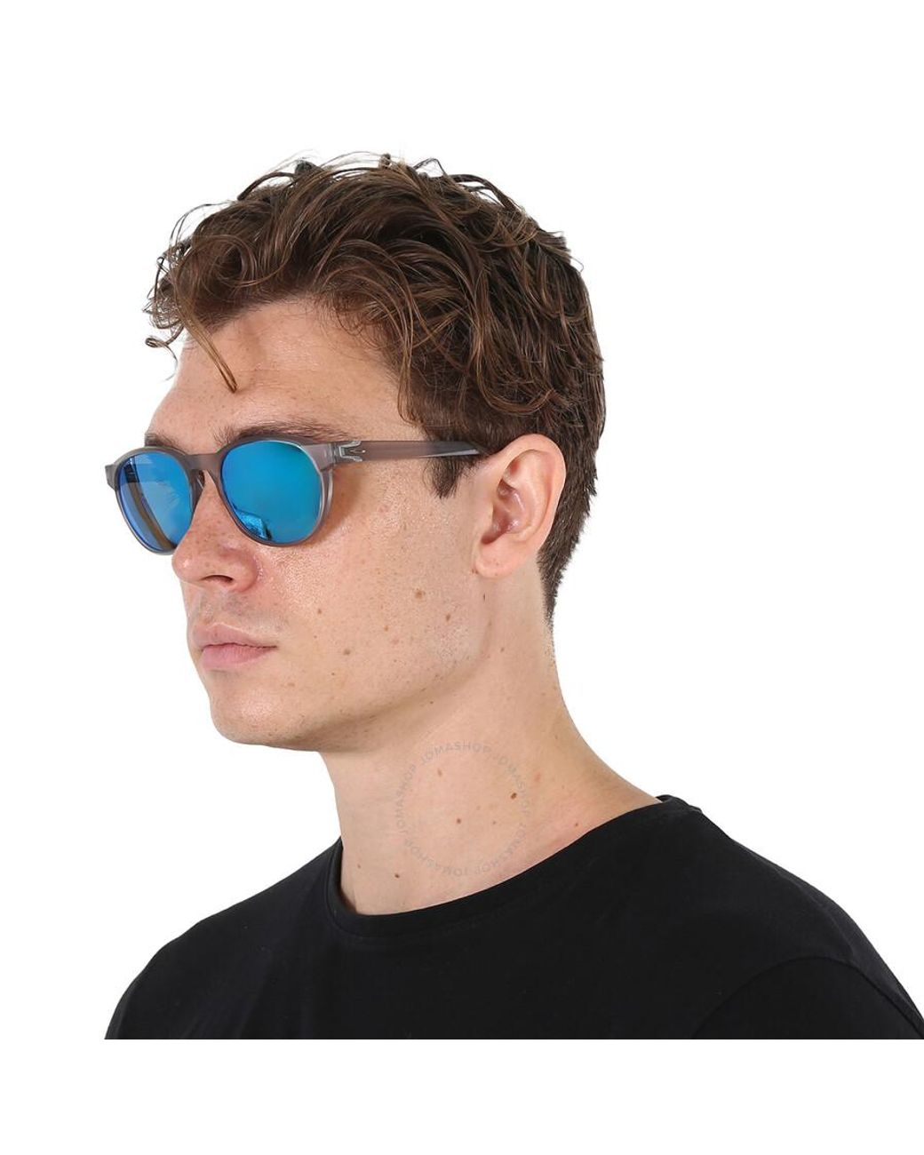 Oakley Reedmace Prizm Sapphire Round Sunglasses Oo9126 912603 54 