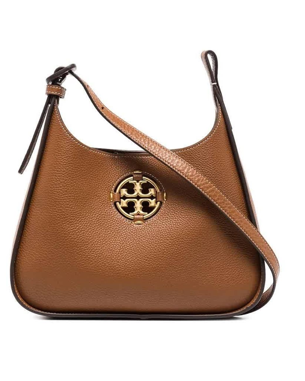 Tory Burch Miller Shoulder Bag Light Umber in Brown Lyst