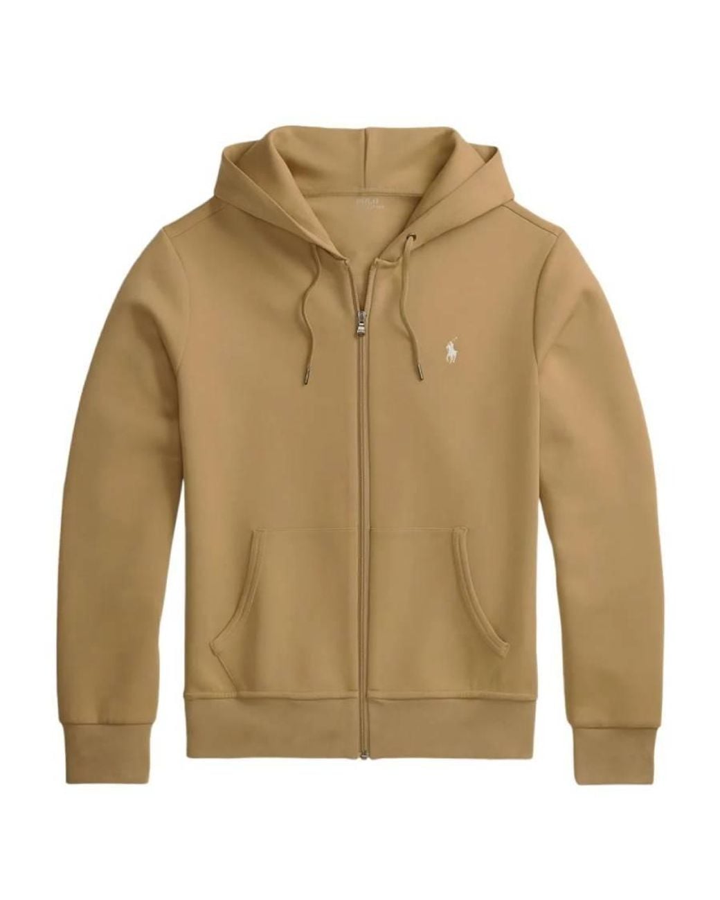 Polo Ralph Lauren Green Double Knit Polo-Pony Hoodie for men