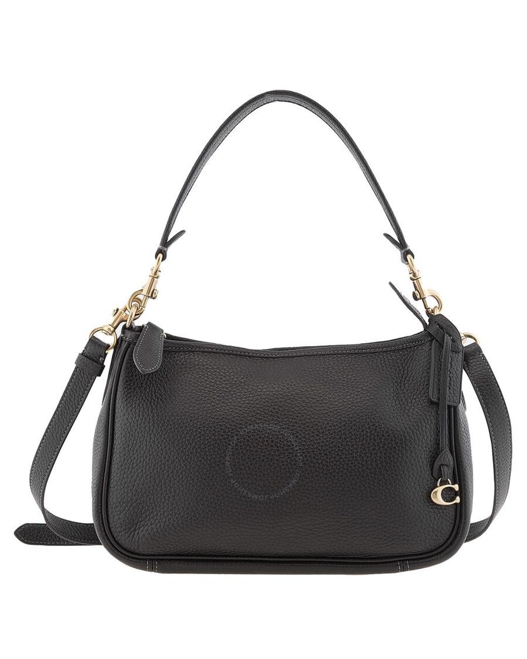 COACH Pebble Leather Cary Crossbody in Black Lyst UK