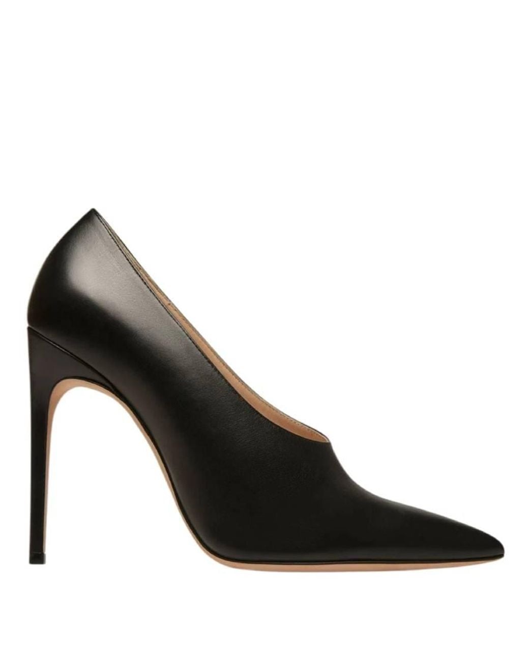 Bally Black Ninfa 105 Leather Pumps, Brand Size 35 Us