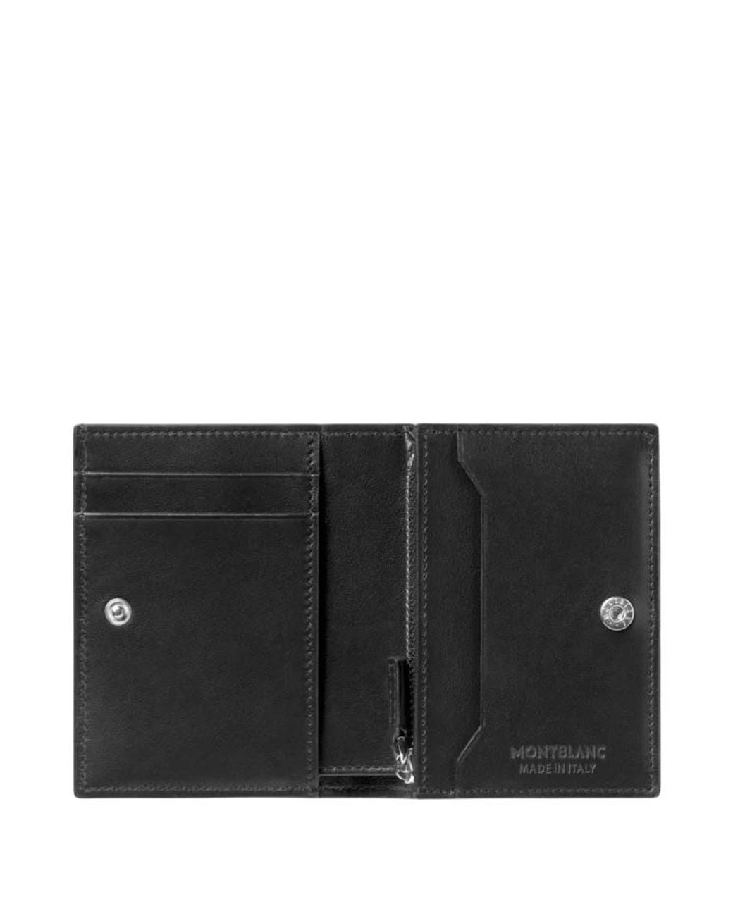 Montblanc Black Soft Nano Small Continental Wallet for men