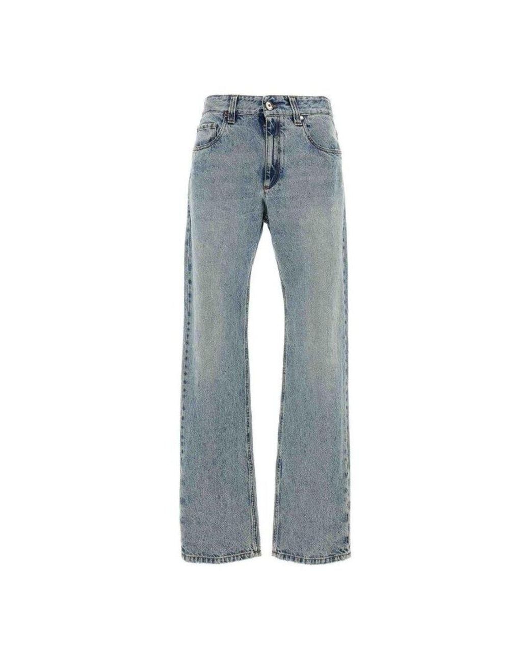 Brunello Cucinelli Blue Light Straight Trousers, Brand Size 38 (Us for men