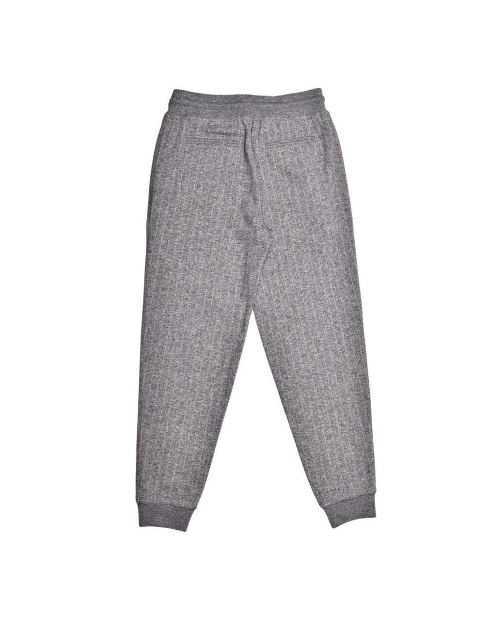 Brunello Cucinelli Gray Pearl Cashmere Blend Trousers, Size Small for men