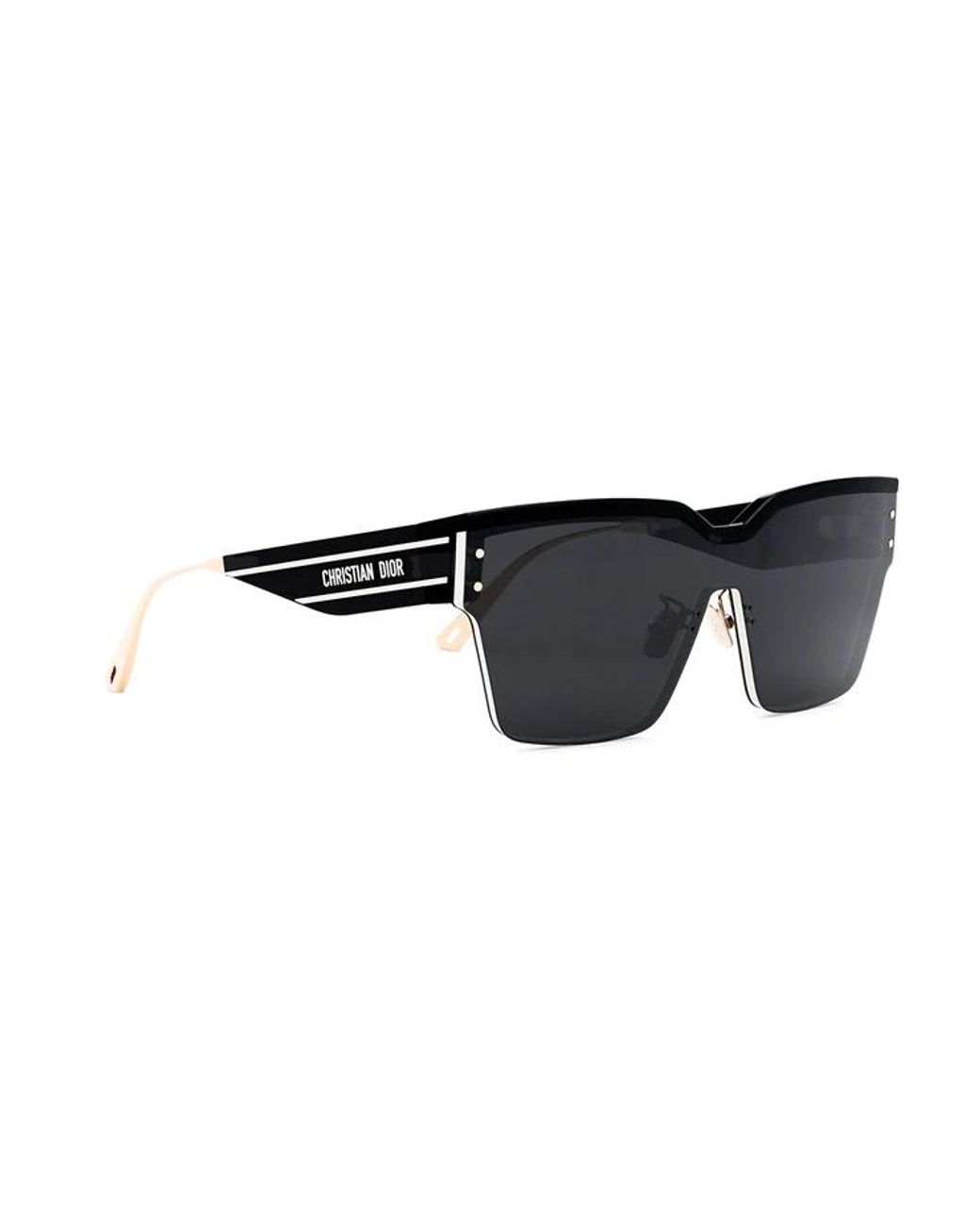 Dior Grey Shield Sunglasses Club M4u 45a0 00 in Black | Lyst