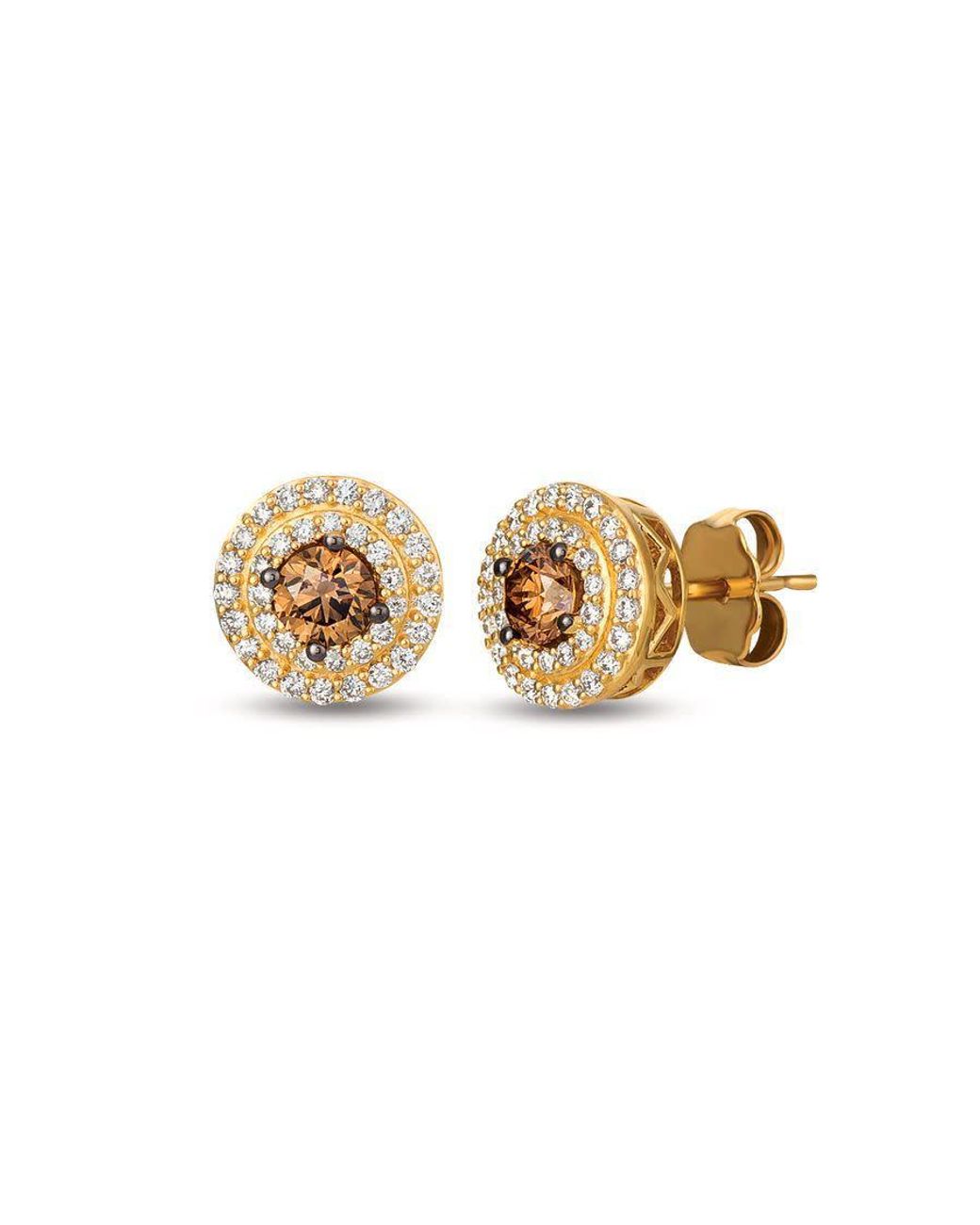 Le Vian Metallic Ladies Chocolate Diamonds Fashion Earrings for men
