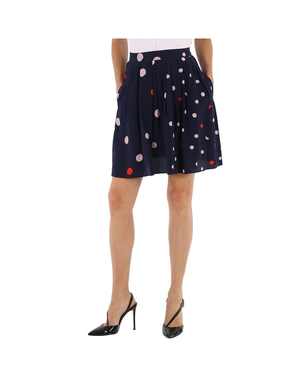 Être Cécile Blue Ladies Dot Amelie Mini Skirt