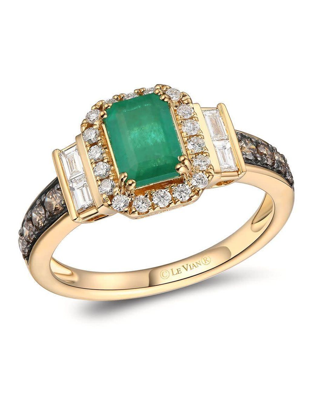 Le Vian Metallic Ladies Emeralds Rings Set for men