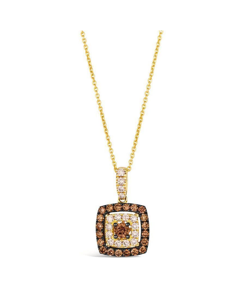 Le Vian Metallic Ladies Chocolate Diamonds Necklaces Set for men