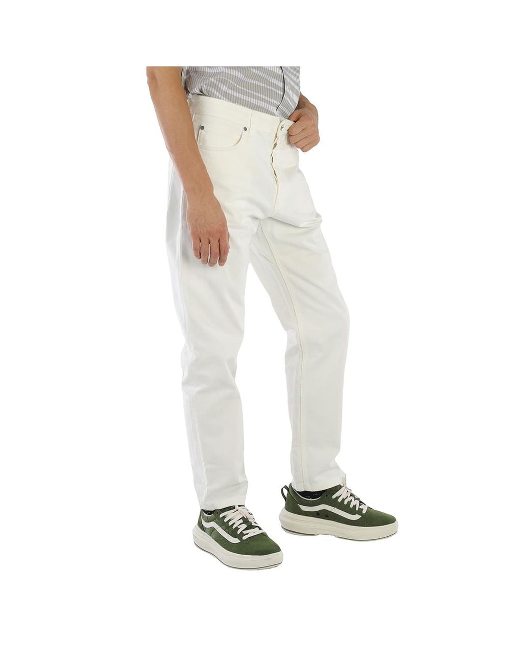 Roberto Cavalli Natural Relaxed Fit Denim Jeans, Waist for men