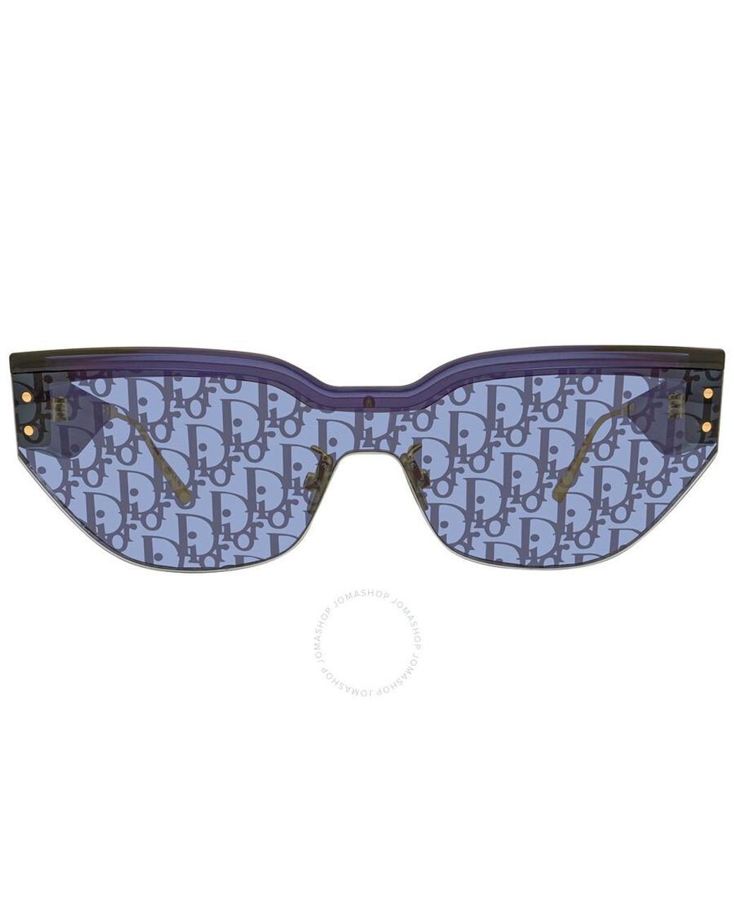 Dior Logo Cat Eye Sunglasses Club M3u 30b8 00 in Blue Lyst UK