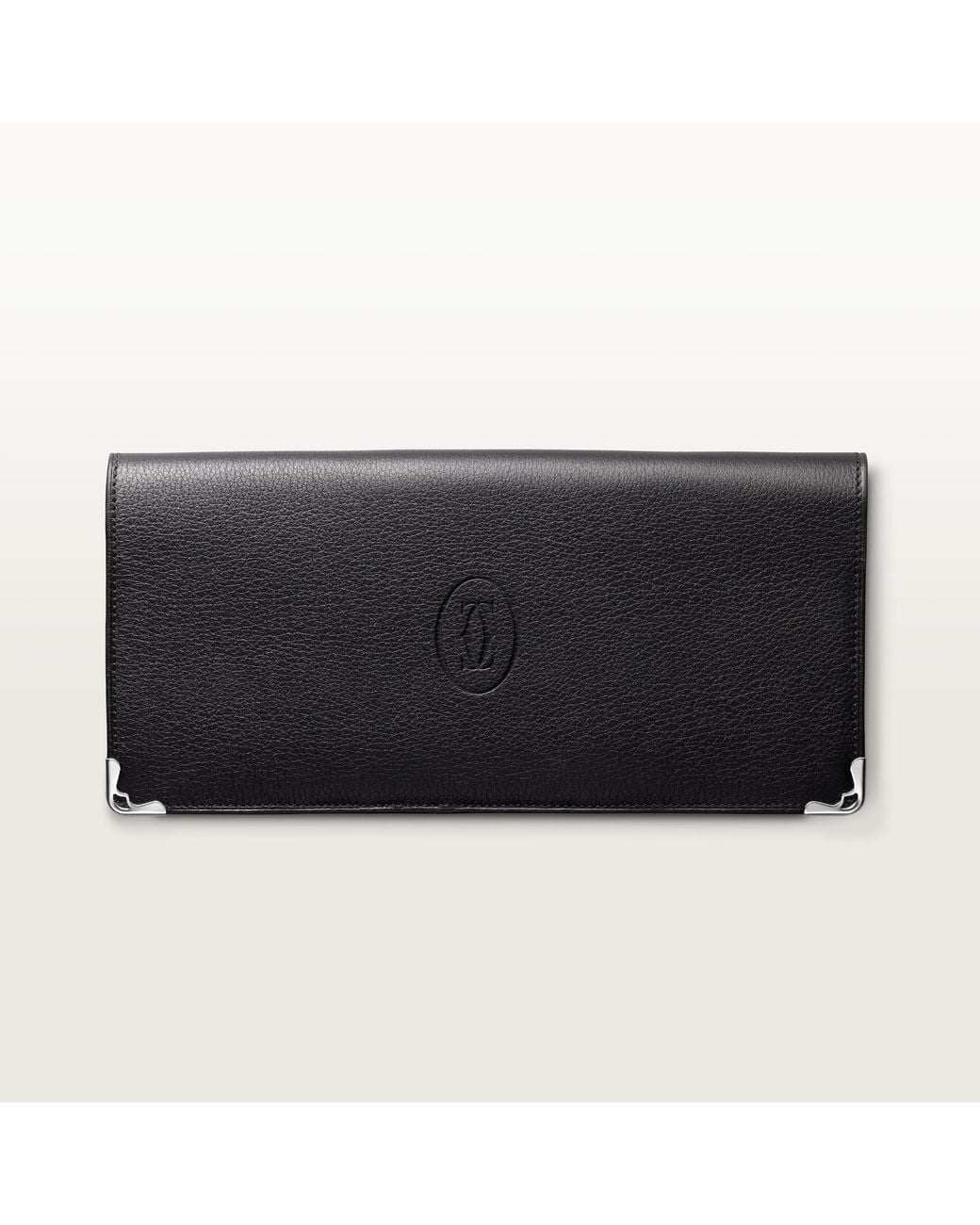 Cartier Black Must Calfskin International Wallet for men