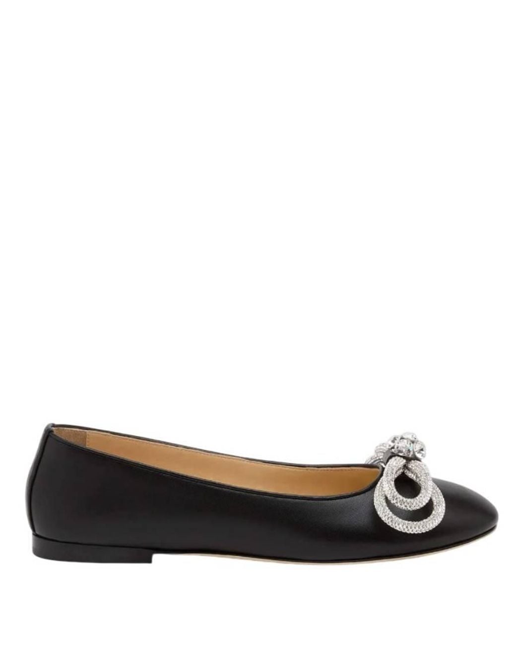 Mach & Mach Black Double Bow Flats, Brand Size 35 Us