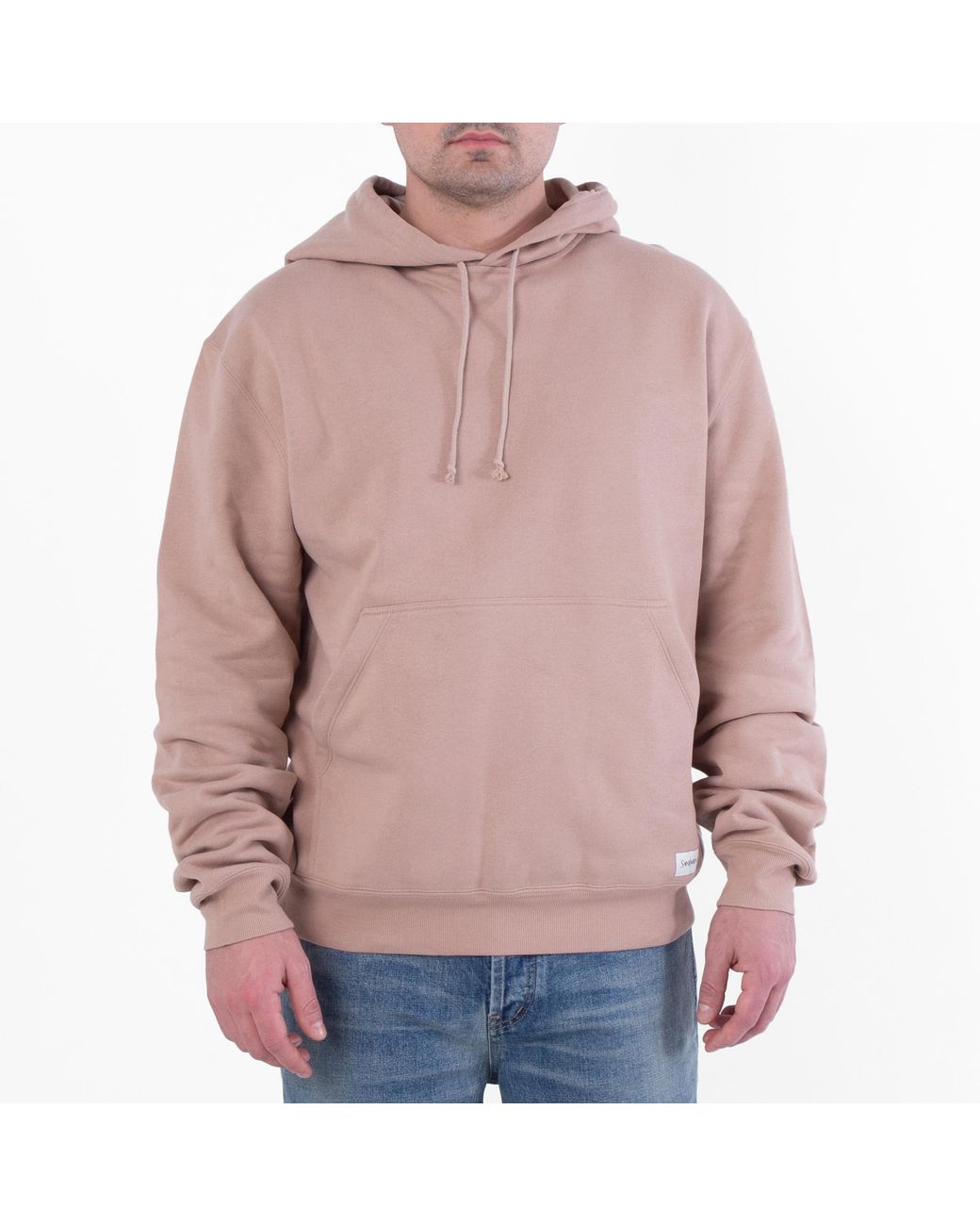Saint Laurent Pink Oversized Cotton Hoodie for men