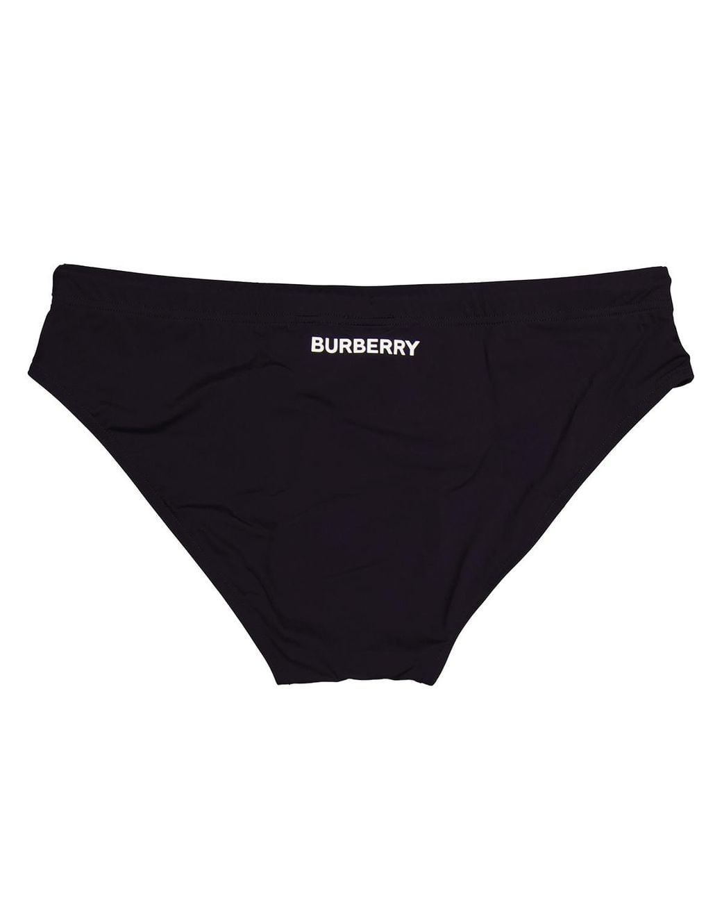 Burberry Black Grayes Logo Print Swim Briefs for men