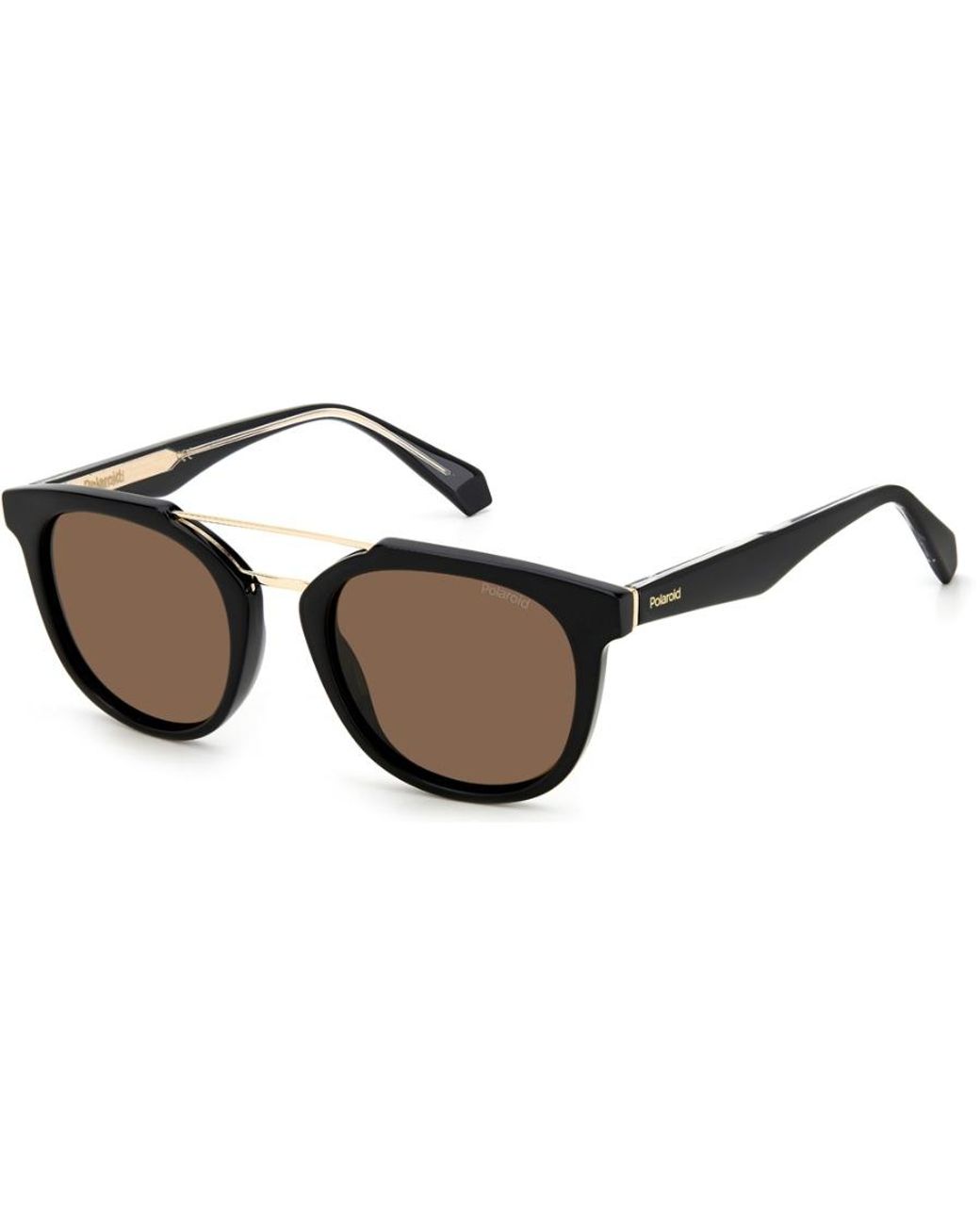 Polaroid Core Polarized Brownze Oval Sunglasses 21 145 in Black for Men |  Lyst