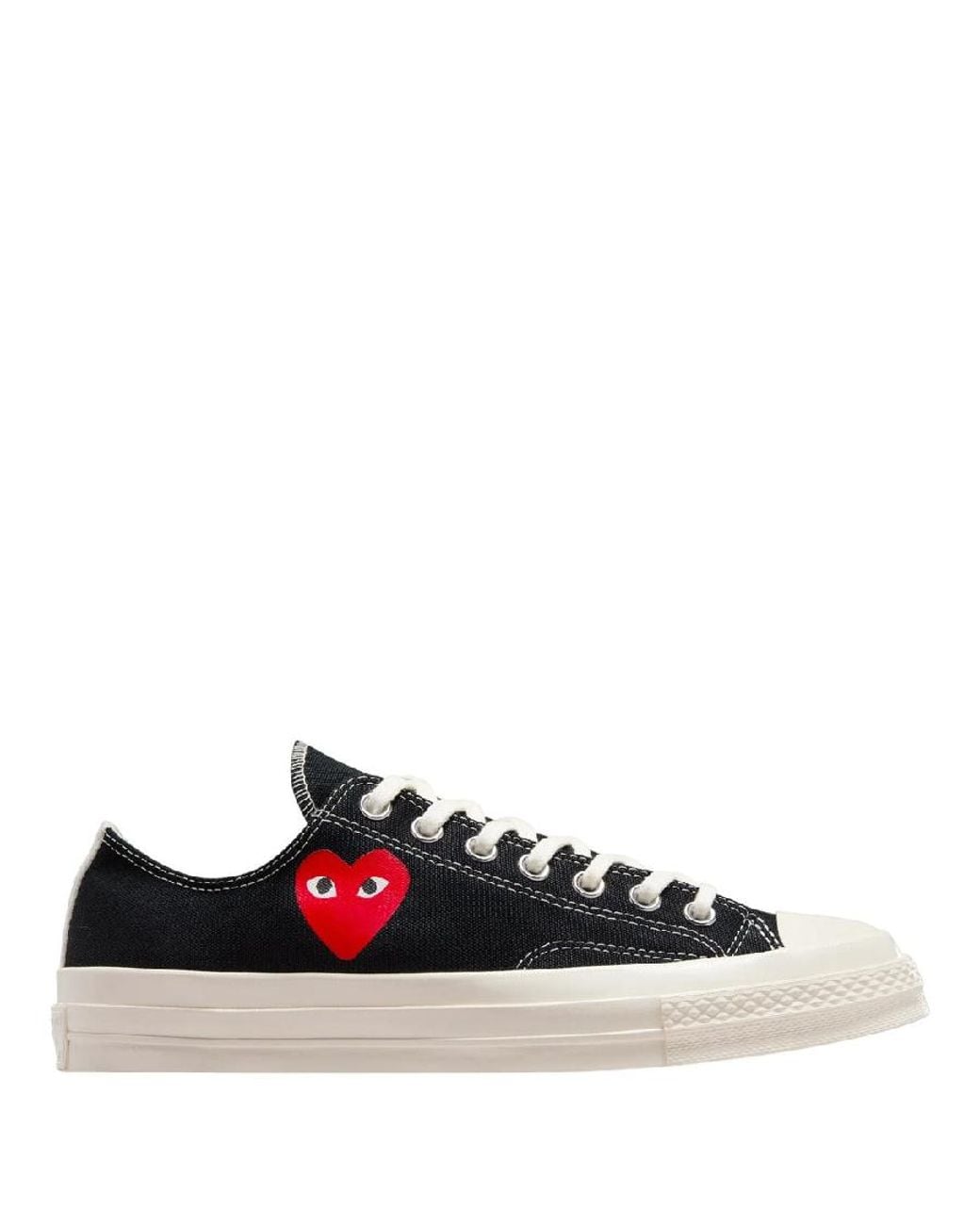 Comme des Garçons Black Play X Converse Heart Sneakers for men